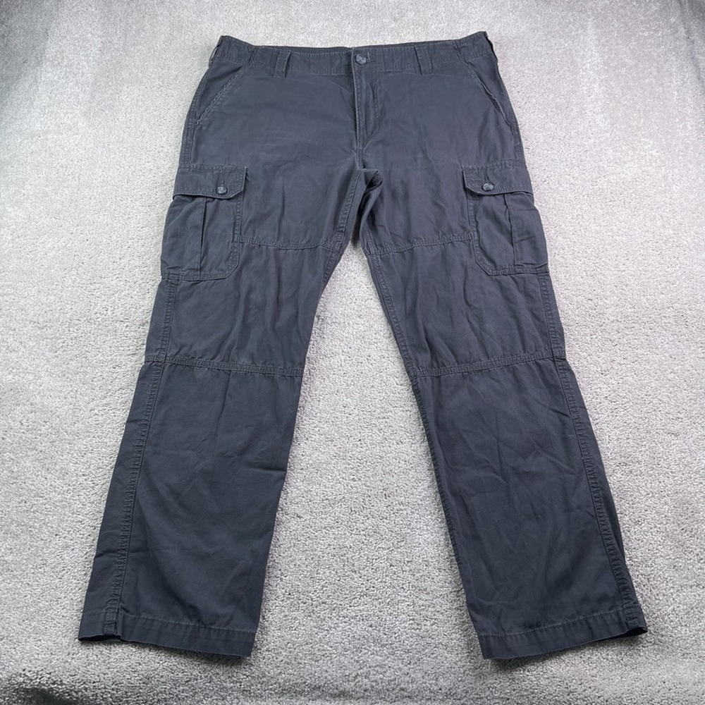 Urban Pipeline Pants Mens 38x32 Grey Cargo Relaxed Straight Utility Tactical
